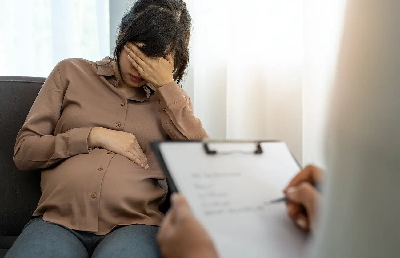emotional during preg